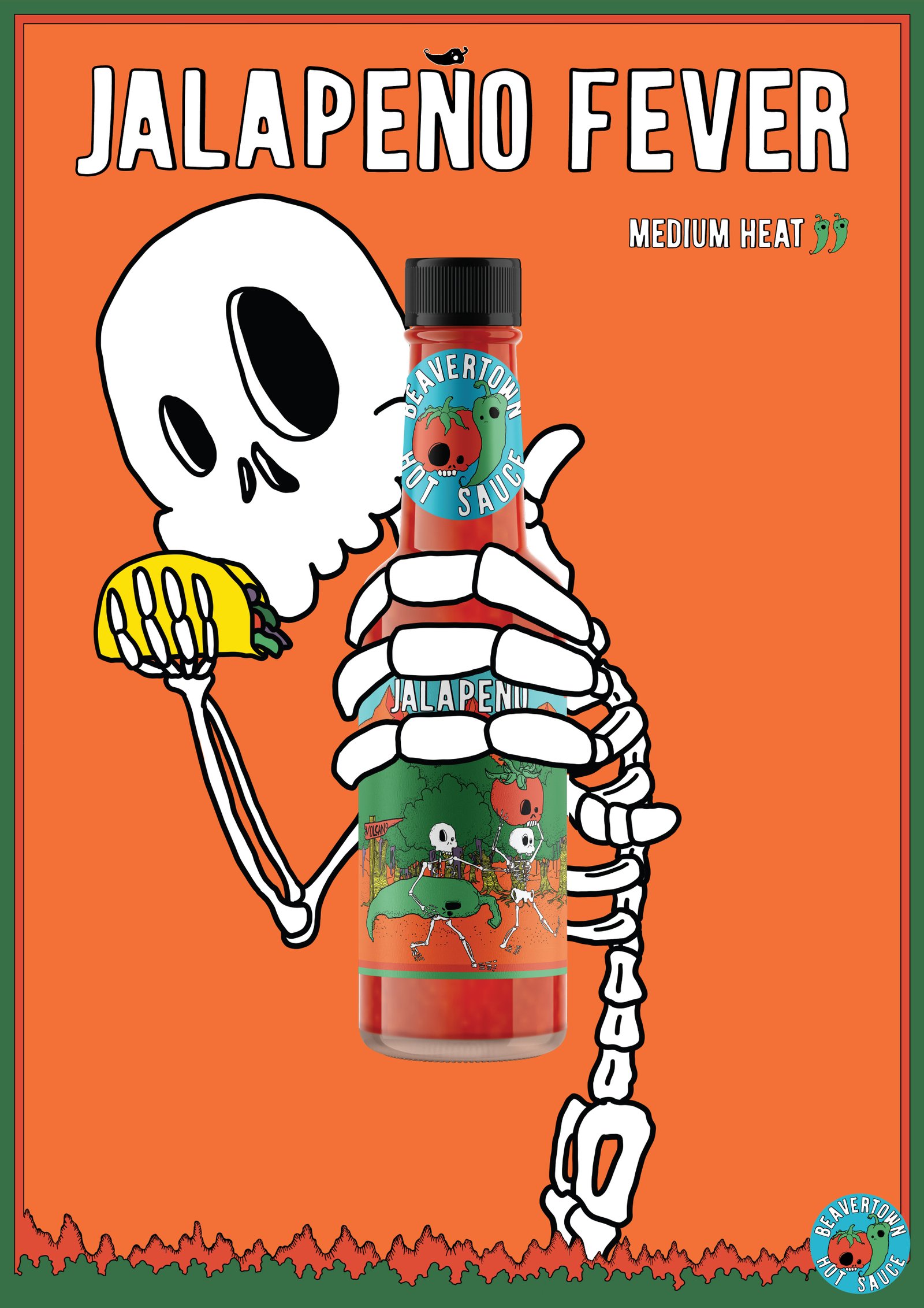 Hot Sauce ad poster