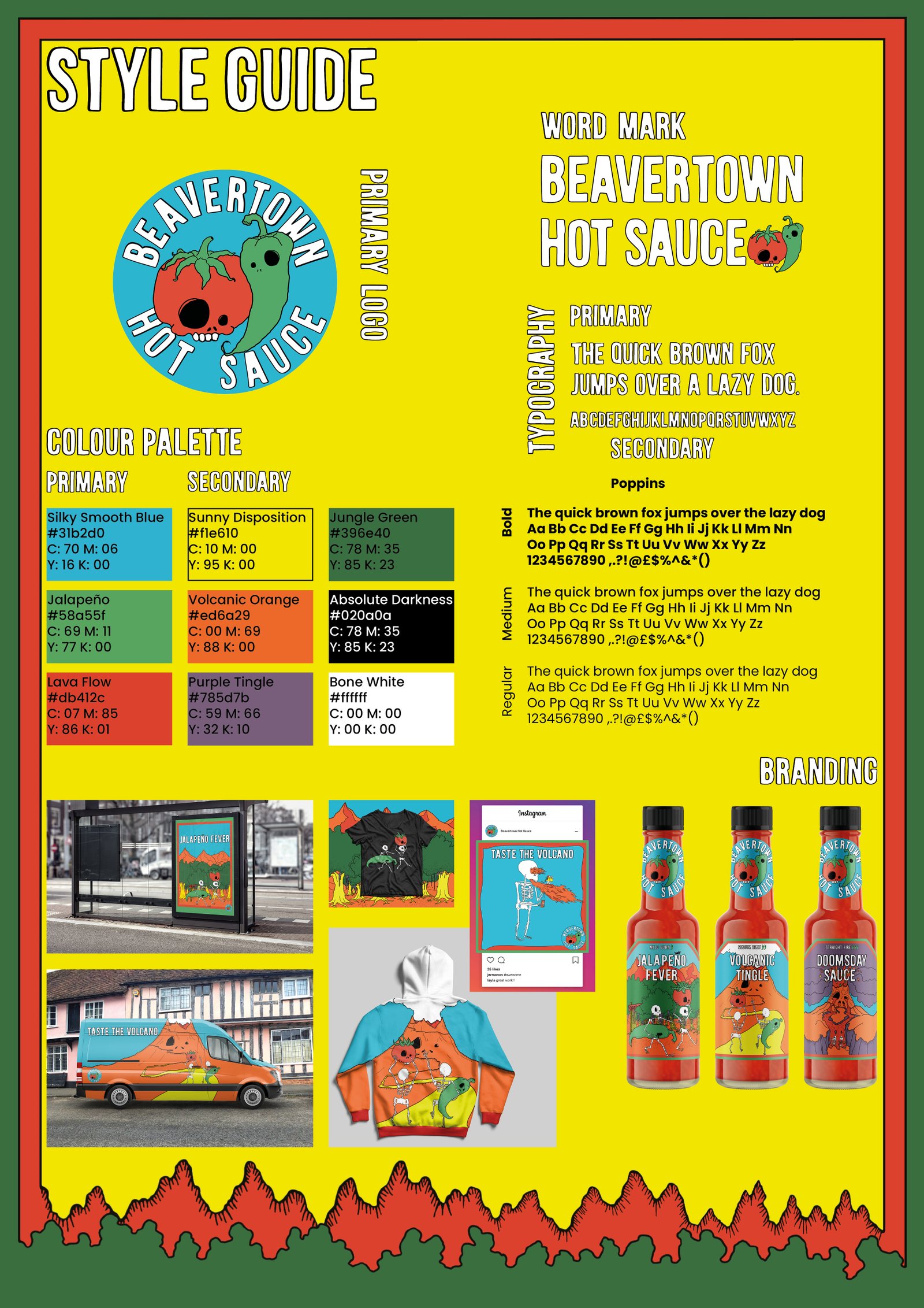 Hot Sauce style guide