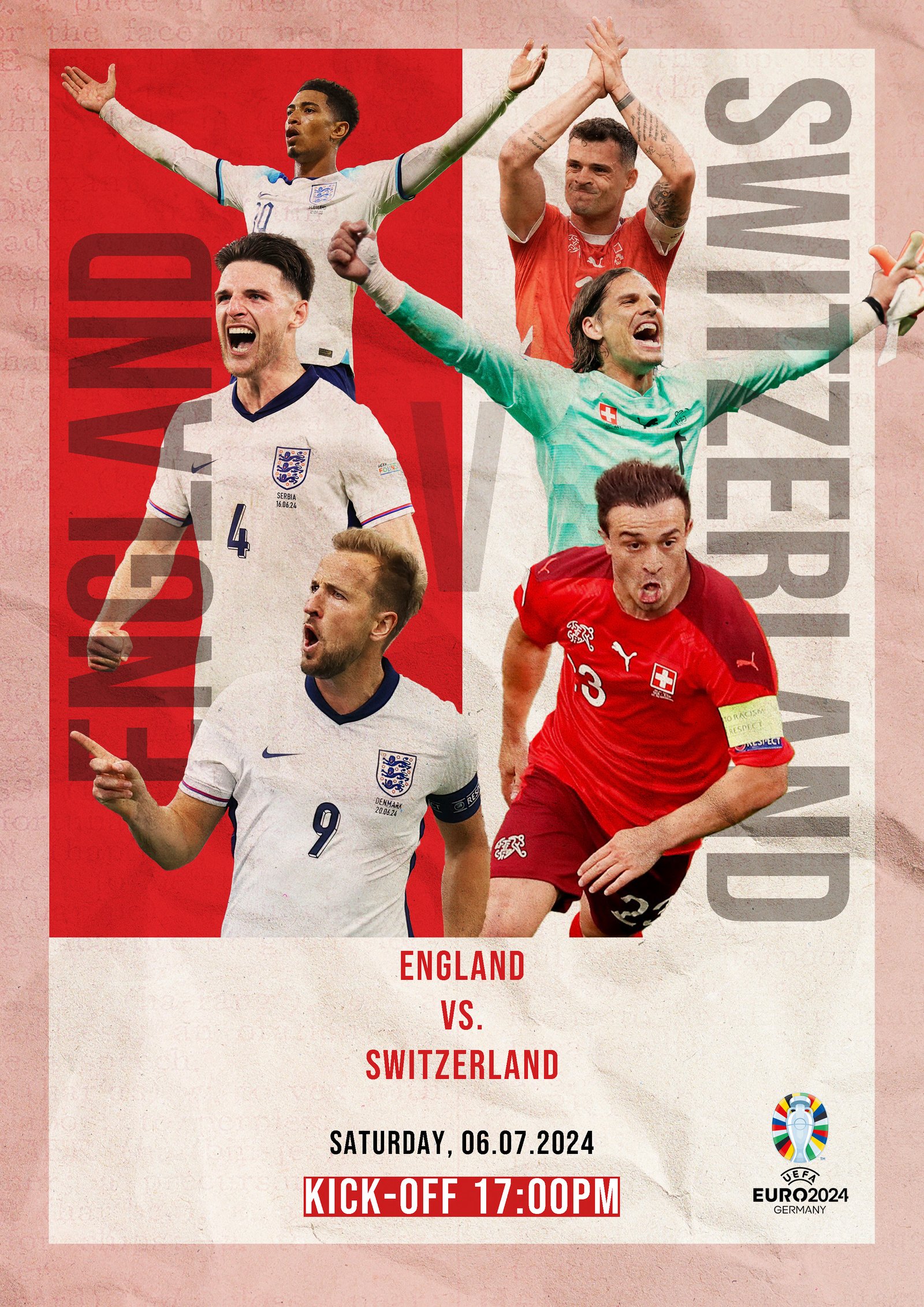 England v Switzerland